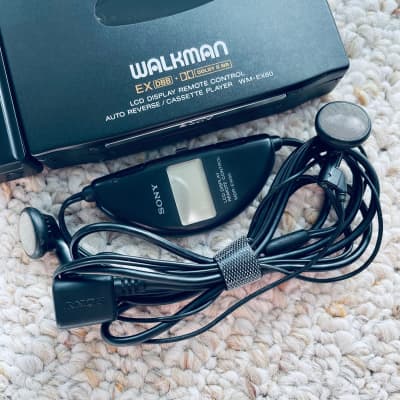 RARE] SONY WM-EX80 Walkman Cassette Player Excellent Black