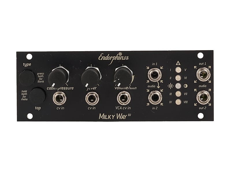 Endorphin.es Milky Way Stereo Multi-Effect Processor -1U (Black) [USED]