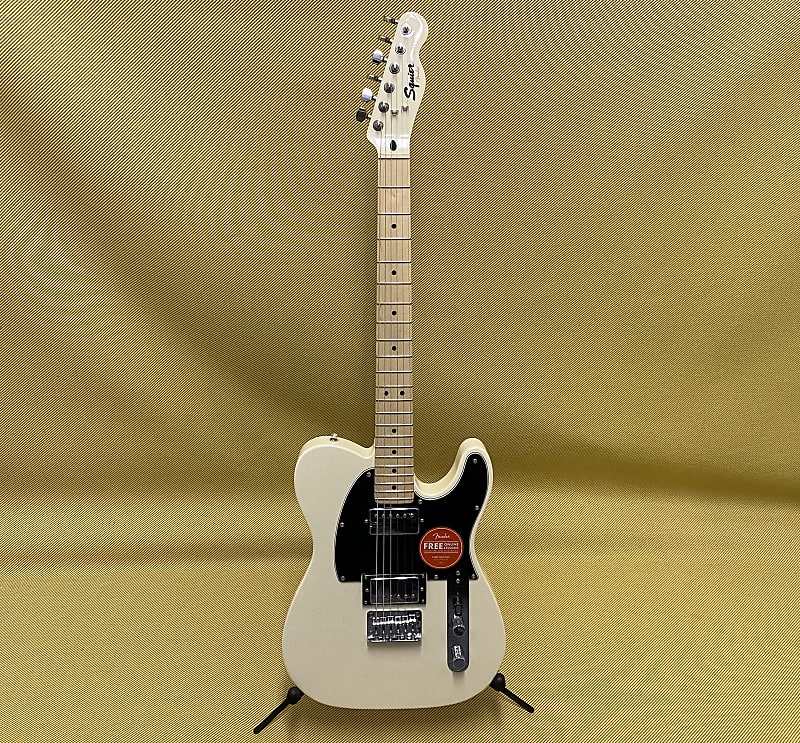 037-1222-523 Squier Contemporary Telecaster Electric Guitar HH Peal White Matching Headstock image 1