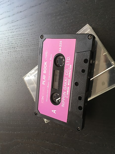Rare Yamaha  DX100 Play Book Cassette Tape (NOS) image 1