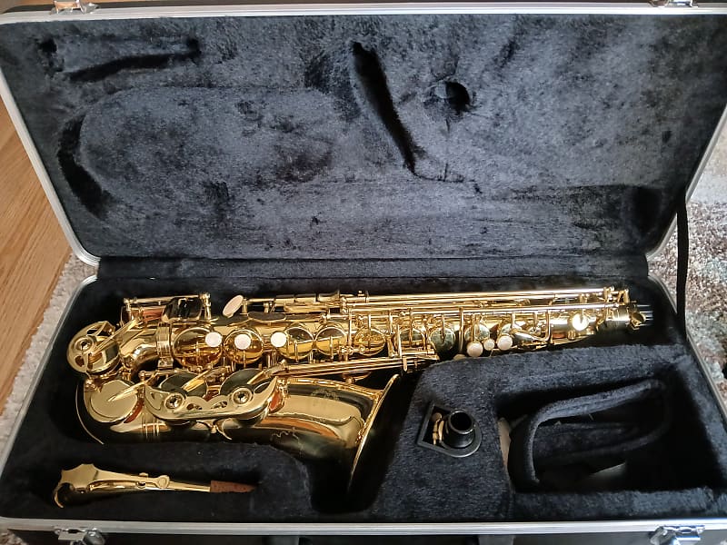 Prestini Pro Model 1 Alto Saxophone with case. Mint like new! Reverb