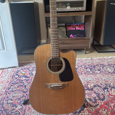 Takamine P1DC Dreadnought Cutaway Acoustic-Electric Guitar | Reverb