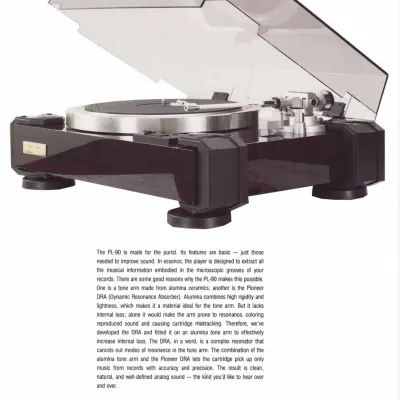Pioneer PL-90 (PL-7L) Elite Reference Turntable - Rare & AWESOME 🎶 See Demo 📹 image 9