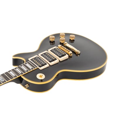 Gibson Custom Shop Peter Frampton "Phenix" Inspired Les Paul Custom VOS - Ebony image 9