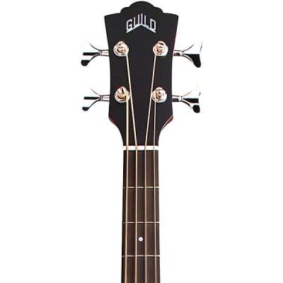 Guild Jumbo B-240E Acoustic-Electric Bass Guitar Natural image 5