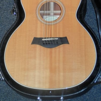 Taylor GA3-12 Grand Auditorium 12-String Acoustic Guitar with case Sitka Spruce Top Sapele Back + Sides 2012 image 4