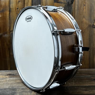 Woods 3ply Walnut 14x5.5 Snare Drum - Natural image 5
