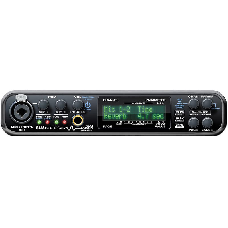MOTU Ultralite MK3 Hybrid Audio Interface image 1