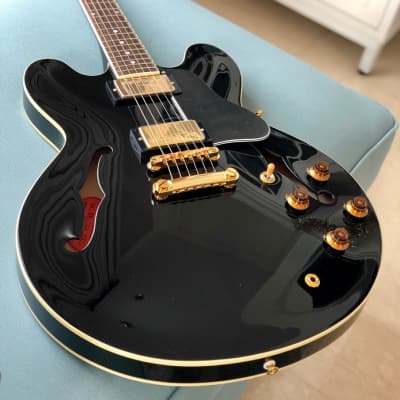Tokai ES-172G BB Vintage Series Semi Hollow Japan in Black