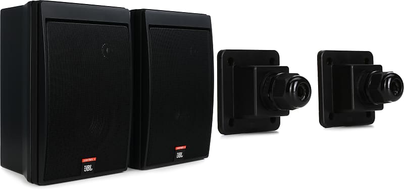 JBL Control 5 175W Control Monitor (Pair) - Black  Bundle with JBL MTC-PC2 Weather Resistant Panel Cover for Control Series Speakers image 1