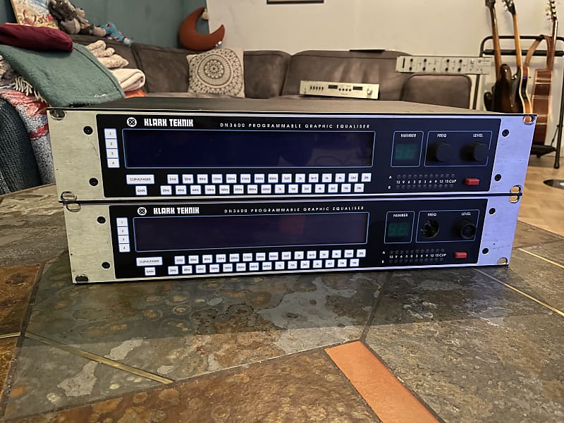 Klark Teknik DN3600 - Programmable Analogue Graphic EQ | Reverb