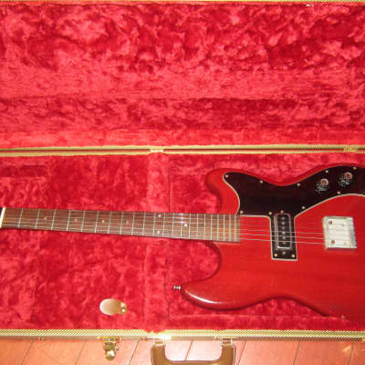 1963 Guild S-50 Jet Star Cherry Red With Hard Case image 4