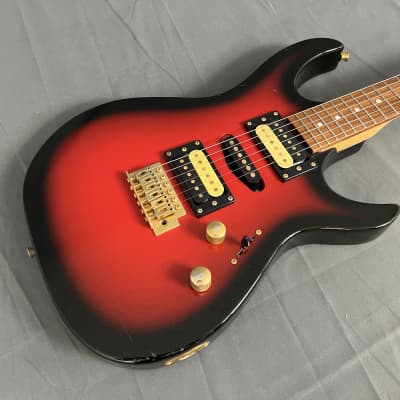 Anboy Electric Guitar Red Burst Fujigen!  MIJ! for sale