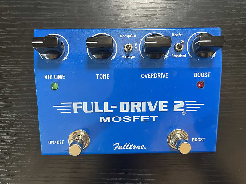 Fulltone Full-Drive 2 Mosfet 2000s - Blue image 1