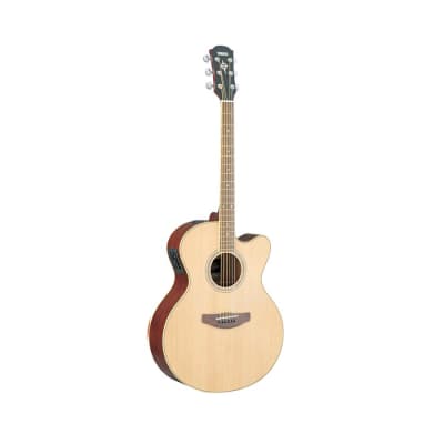 Yamaha CPX500II Medium-Jumbo Cutaway Acoustic-Electric Guitar Natural for sale