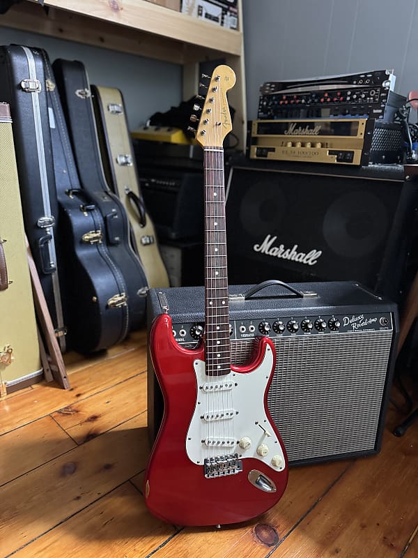 2002 Fender Japan ST62-58US '62 Reissue Stratocaster w/US