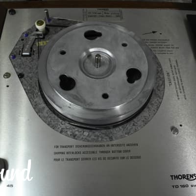 ThorensTD160 Super Beltdrive Turntable w/ Linn Ittok LV II Tonearm [Very Good] image 10