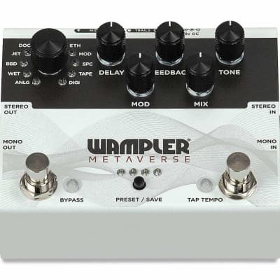 Reverb.com listing, price, conditions, and images for wampler-metaverse-delay-pedal