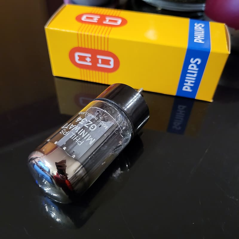 Mullard Blackburn (Philips label) GZ34 5AR4 Year 1965,OO Mullard Blackburn (Philips label) GZ34 5AR4 Year 1965,OO