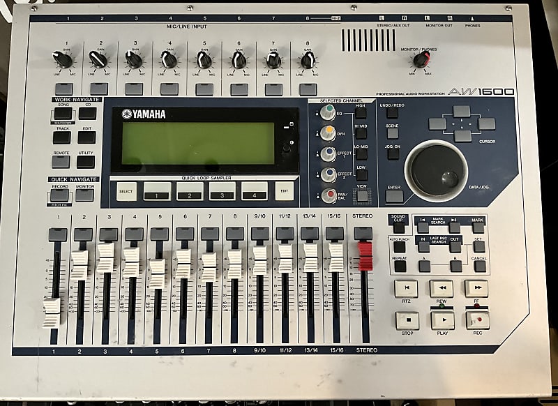 Yamaha AW1600 Professional Audio Workstation 16-Track Digital