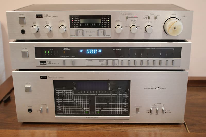 SANSUI B-77 パワーアンプ - オーディオ機器