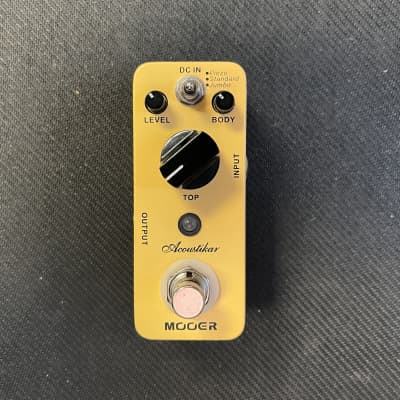 Reverb.com listing, price, conditions, and images for mooer-acoustikar
