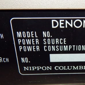 Denon TU-720 am fm stereo vintage tuner image 4