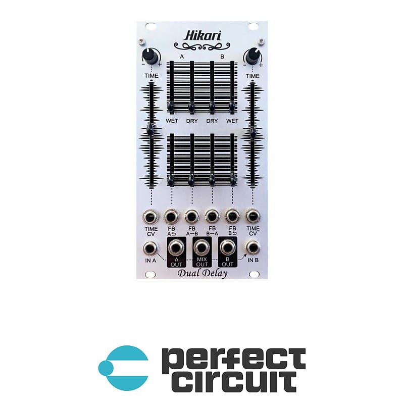 Hikari Instruments Dual Delay PT2399 Echo [DEMO] | Reverb