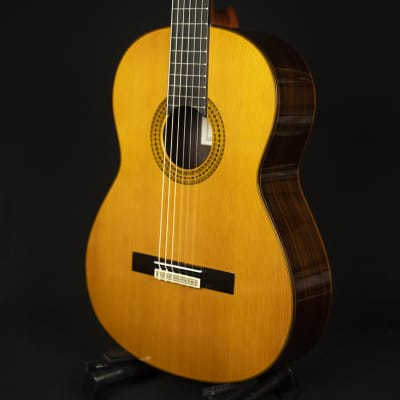 Yamaha GC22C Classical Guitar Cedar Top Ebony Fingerboard Natural (11L190047) image 5