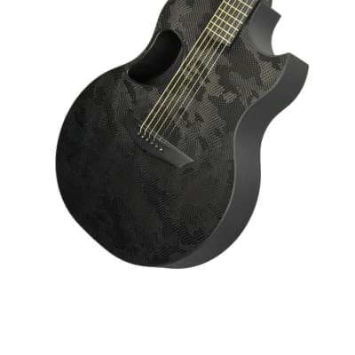 McPherson Sable Carbon Fiber Acoustic-Electric Guitar in Camo Top 11950 image 5