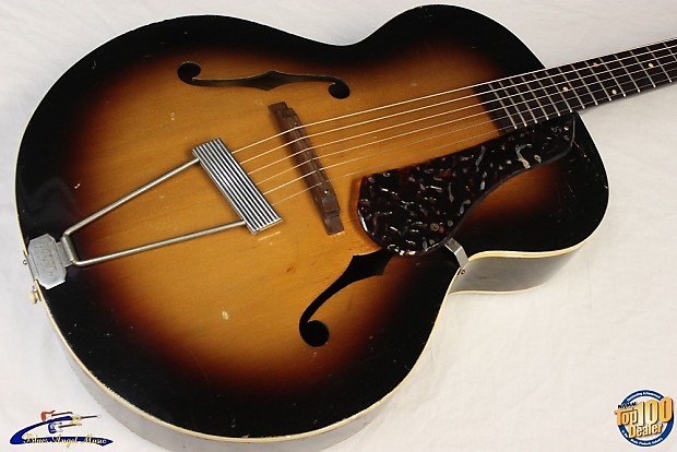 Jet Black~ 1951 Gretsch New Yorker 