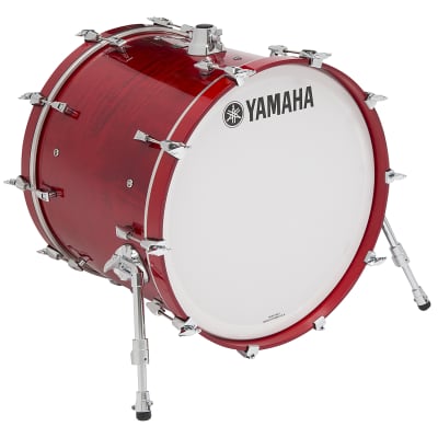 Yamaha Absolute Hybrid Maple  22" Bass Drum AMB2218-RAU  Red Autumn image 1