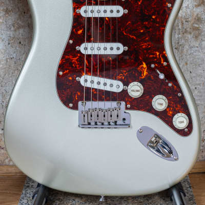2004 Fender USA American Standard Stratocaster Shoreline Silver with American Special neck for sale