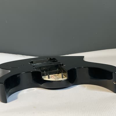 2000 Japan Fujigen Ibanez RG570 Metallic Jet Black Guitar Body Floyd Ready image 24