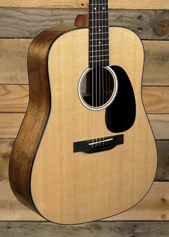 Martin D-12E Koa Acoustic/Electric Guitar Natural w/ Case
