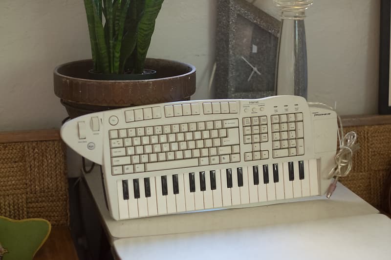 Creative Prodikeys PCMidi Keyboard CF0040 early 2000s Grey Reverb