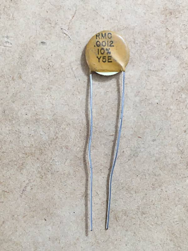 Rare Vintage RMC Capacitor Fender Strat Natural Relic Guitar Reverb