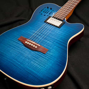 Godin A6 Ultra Extreme Trans Blue | Reverb