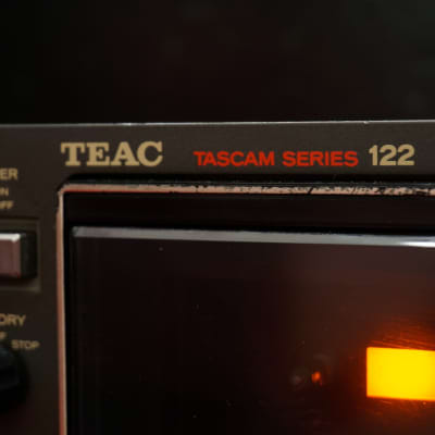 Tascam 122-B Vintage Rack Mount Master Stereo Cassette Tape Recorder 100V image 5