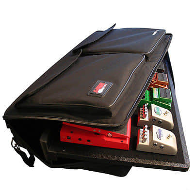 Gator Cases GPT-PRO Wood Pedal Board w/ Black Nylon Carry Tote Bag 30" x 16" image 4