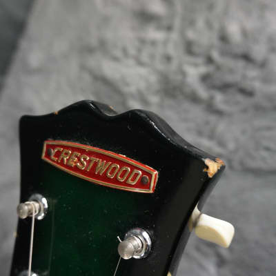 Crestwood Hollowbody Electric - Green image 13