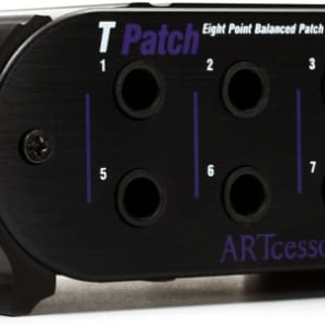 ART TPatch 8-point 1/4 inch TRS Balanced Patchbay image 8