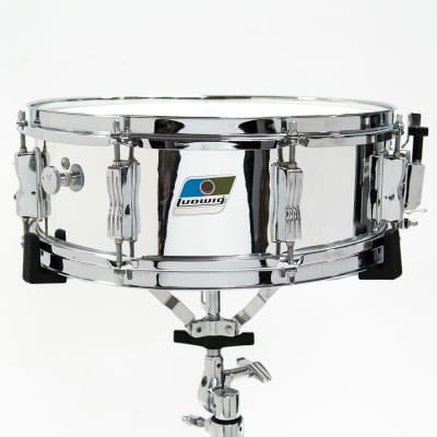 Ludwig L-600 S/L Series 5x14" Chrome Over Wood Snare 1980s