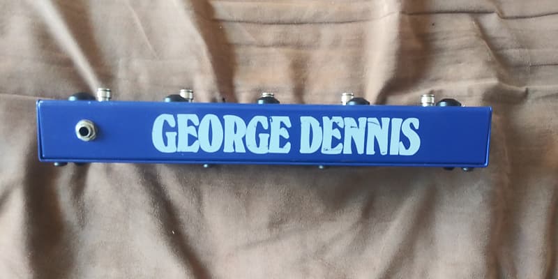 George Dennis Four Channel Footswitch Pedal Blue