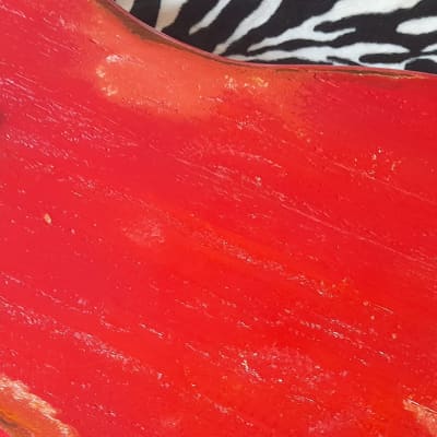 Precision bass 57 Body Relic - Red image 6