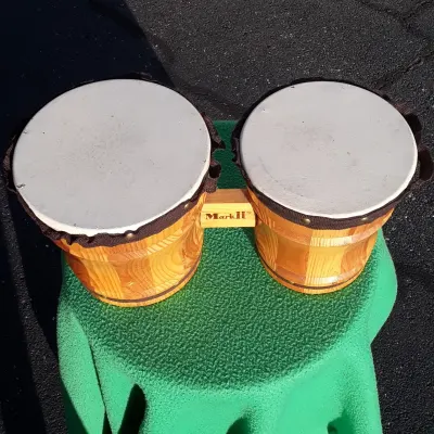 Mark 2 Bongo Drums. Real Wood. Play great. Good condition. image 5