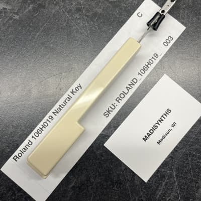 ORIGINAL Roland Replacement C Key (Matsushita SK-1xx Keybeds) (106H019) for Jupiter-4, System-100/700, SH-1/2/3/3A/5/7, RS-505, VP-330, Promars, etc