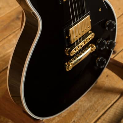 Gibson Custom Les Paul Custom w/Ebony Fingerboard Gloss Ebony image 6