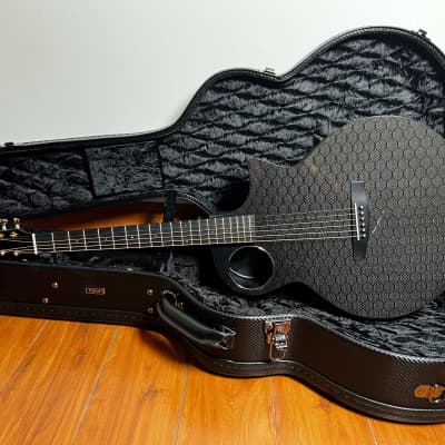 Enya Carbon Fiber Acoustic Electric Guitar X4 Pro 41' with Hard Case image 19