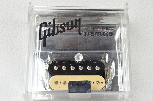 Zebra Gibson BurstBucker 1959 Replica Humbucker NOS (Hot) Pickup, Electric Guitar Pickup image 1